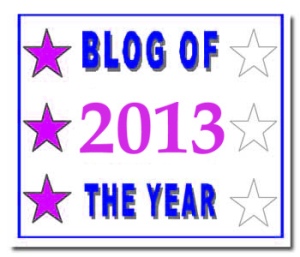 Blog of the Year Award 3 star